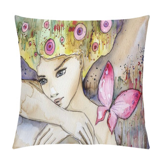 Personality  In Butterfly Pillow Covers