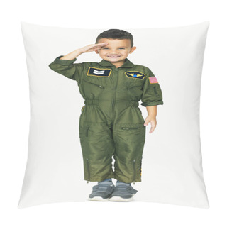 Personality  Little Boy With Pilot Dream Job Pillow Covers
