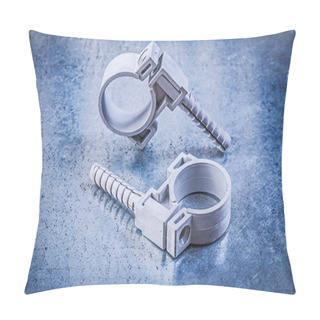 Personality  Water Pipe Clamps Pillow Covers