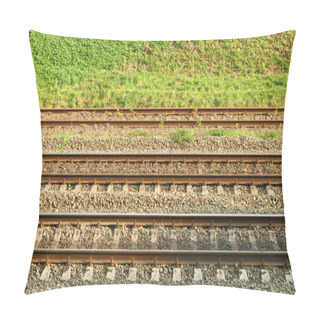 Personality  Parallel Rail Lines Pillow Covers
