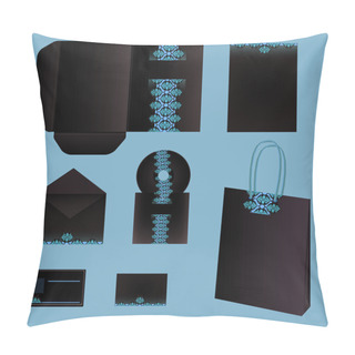 Personality  Set Of Templates Corporate Identity. Pillow Covers
