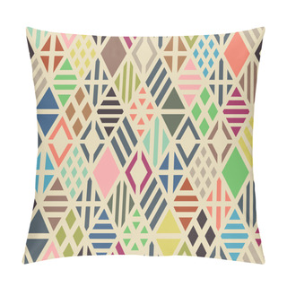 Personality  Rhombuses Seamless Pattern. Pillow Covers
