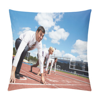 Personality  Before Race Pillow Covers