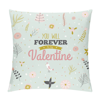 Personality  Valentine's Day Love Card Pillow Covers