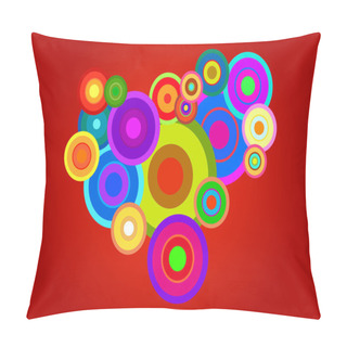 Personality  Retro Background Pillow Covers