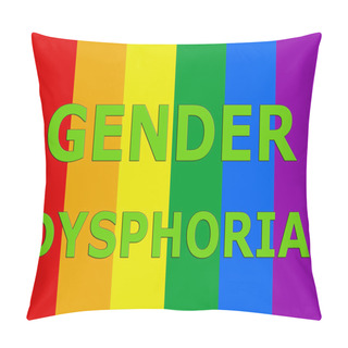 Personality  Gender Dysphoria Concept Pillow Covers