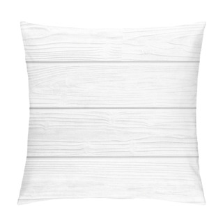 Personality  White Vintage Wooden Planks Pattern And Background Pillow Covers