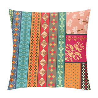 Personality  Seamless Ethnic Design. Pillow Covers