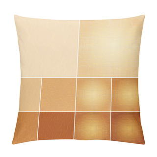 Personality  Vector Set Of Leather Backgrounds. Pillow Covers