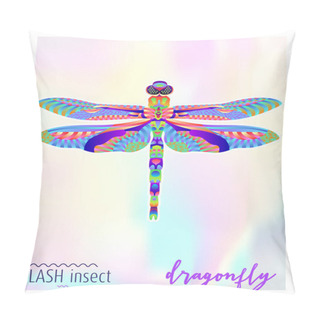 Personality  Abstract Insects Illustration Pillow Covers