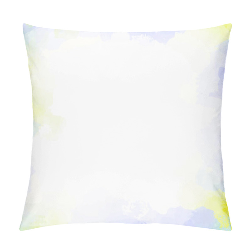 Personality   vector hand painted watercolor splash abstract background pillow covers