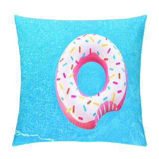 Personality  Colorful Inflatable Donut  Pillow Covers