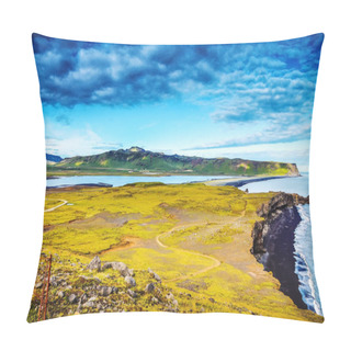 Personality  Picturesque Beaches Of Amazing Iceland. Pillow Covers