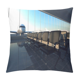 Personality  Airport. Pillow Covers