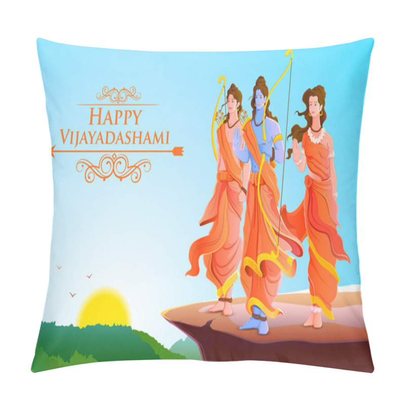 Personality  Happy Dussehra Pillow Covers