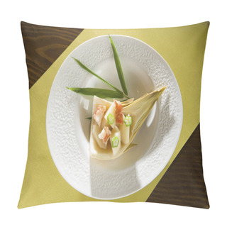 Personality  Shrimp And Bamboo Shoots Salad Pillow Covers