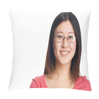 Personality  Girl In Glasses Pillow Covers