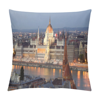 Personality  Embankment. Pillow Covers