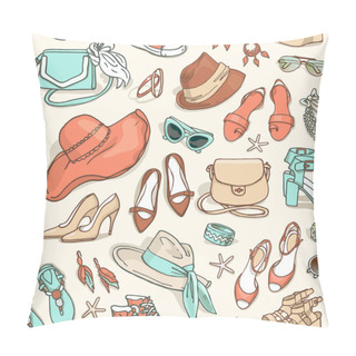 Personality  Female Fashion Accessories Pattern Pillow Covers