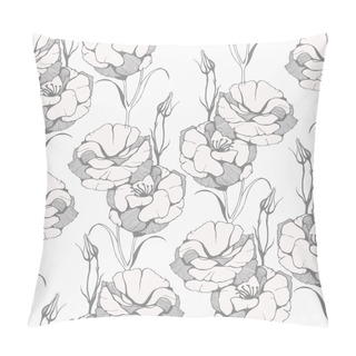 Personality  Seamless Pattern With Decorative Flowers Pillow Covers