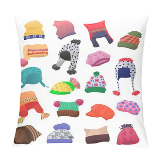Personality  Hats For Young Girls Pillow Covers