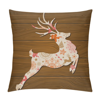 Personality  Halloween Deer Pillow Covers