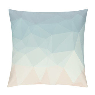 Personality  Pastel Multicolored Background With Poly Pattern Pillow Covers