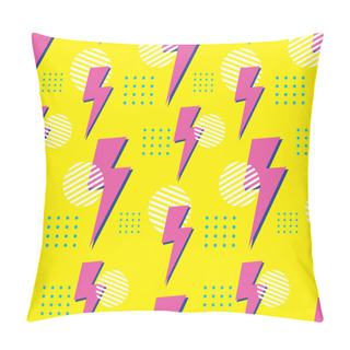 Personality  Abstract Thunder Background  Pillow Covers