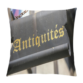Personality  Storefront Of Traditional Antique Shop Pillow Covers