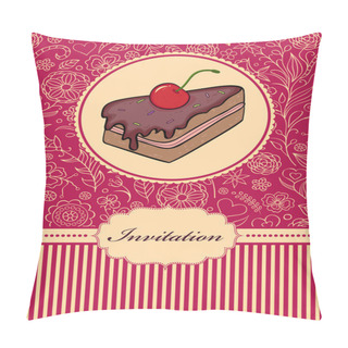 Personality  Invitation Card Pillow Covers
