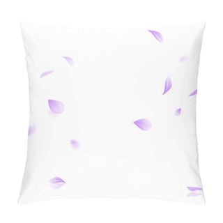 Personality  Vector Purple Leaf Vector Panoramic On White Background Pillow Covers