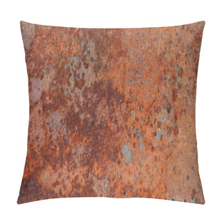 Personality  Rusty Metal Texture Pillow Covers