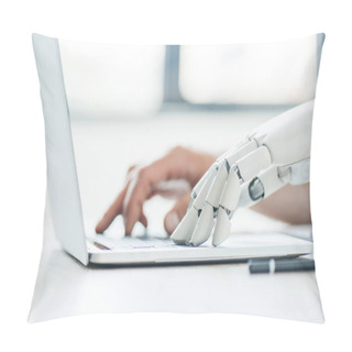 Personality  Robot Hands Pillow Covers
