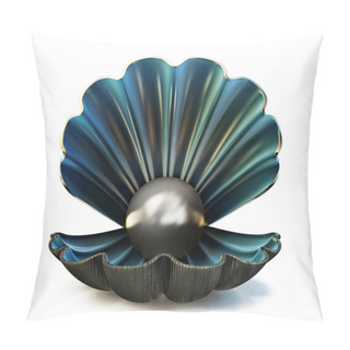 Personality  3d Pearl In Shell Pillow Covers