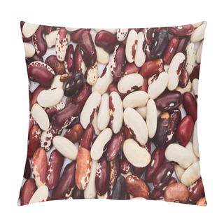 Personality  Top View Of Mix Of Organic Beans Pillow Covers