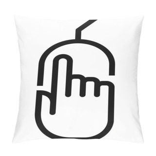 Personality  Mouse Icon Pillow Covers
