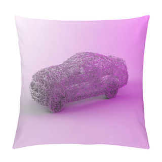 Personality  Wired Car Pillow Covers