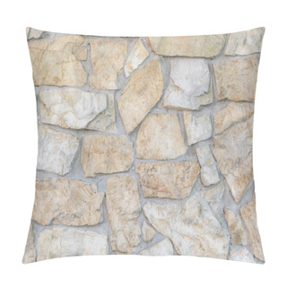 Personality  Old Castle Wall. Stone Wall Pillow Covers