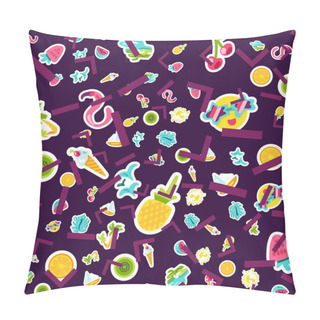 Personality  Vector Tropical Summer Seamless Pattern Pillow Covers