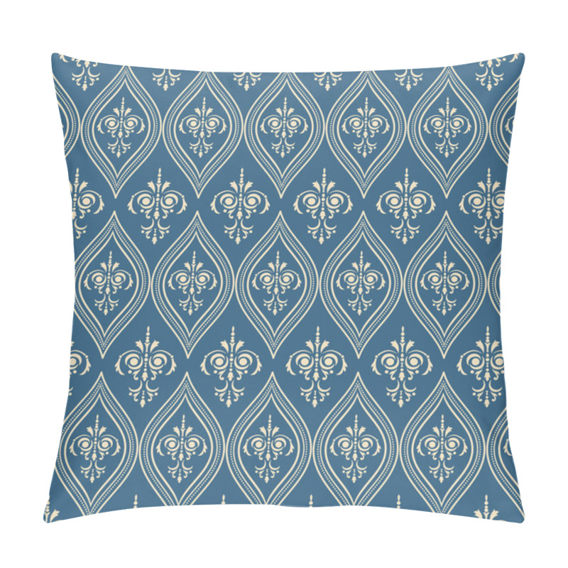 Personality  Damask vintage pattern. pillow covers