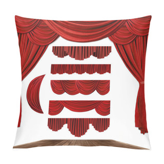 Personality  Theater STage Drape Elements To Create Y Pillow Covers