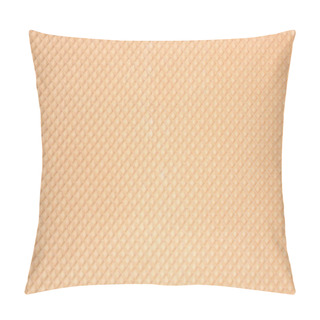 Personality  Golden Waffle Background Pillow Covers