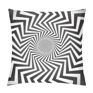 Personality  Angular Spiral Background Pillow Covers