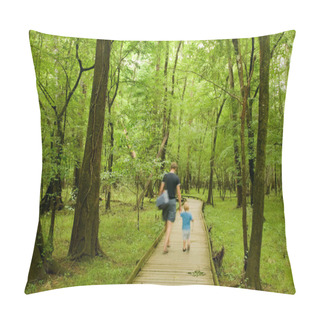 Personality  Trail In The Forest Pillow Covers