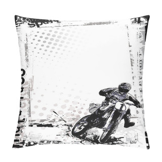 Personality  Motor Cross Pillow Covers