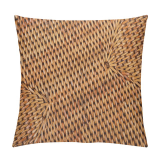 Personality  Wickered Rattan Background Pillow Covers