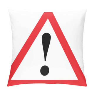Personality  Attention Red Sign Pillow Covers
