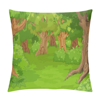 Personality  Amazing Forest Glade Pillow Covers