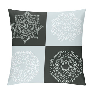 Personality  Vintage Decorative Elements Pillow Covers