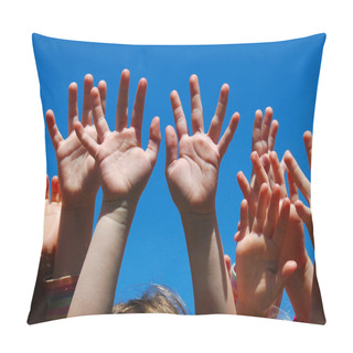 Personality  Kids Hands Pillow Covers